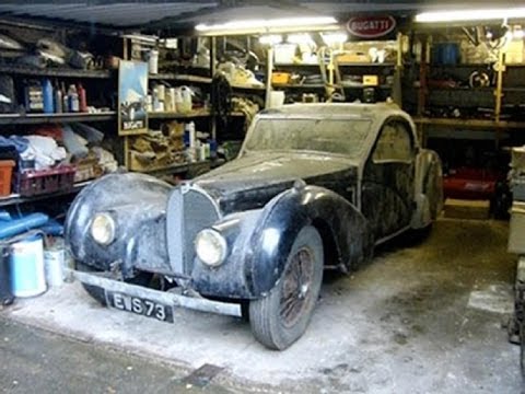 1937 Bugatti Atalante 57S discovered in lock up