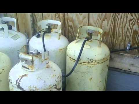 Off Grid Cabin Propane Pt 1