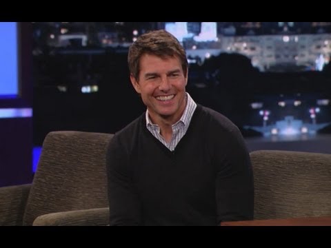 Tom Cruise on Jimmy Kimmel Live PART 1