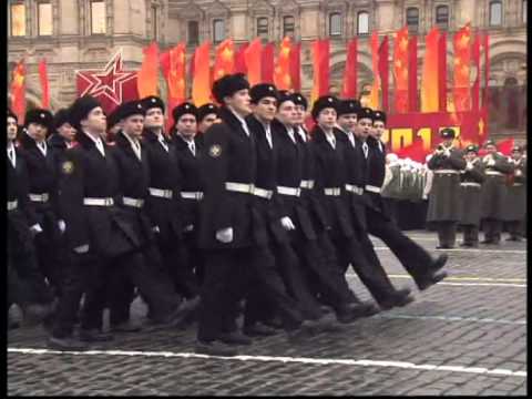 Russian Honor Parade Red Square 7 November 2013