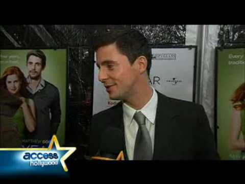 Matthew Goode and Amy Adams at Leap Year Premiere