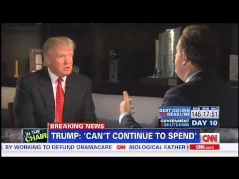 Piers Morgan Interviews Donald Trump on Fragile State of America - October 10, 2013