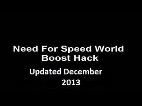 [NEW] Need for speed world boost hack - NFS World Money hack [ Updated 100% Working ]