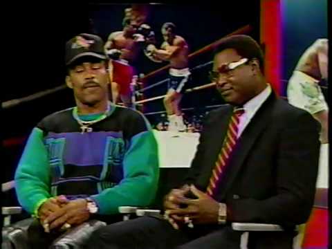 Bryant Gumble Interviews Joe Frazier Ken Norton Larry Holmes Muhammad Ali 1989 Part 1