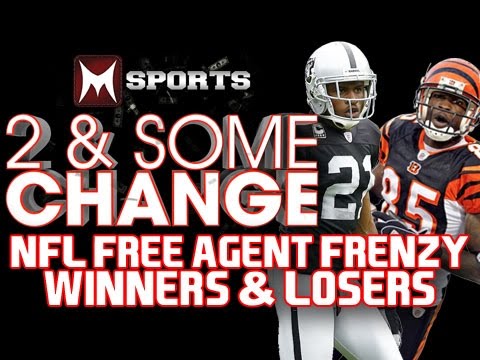 2 & Some Change - 8/4/11 (NFL Free Agent Frenzy Winners & Losers ft Patriots, Jets, Eagles) Sports