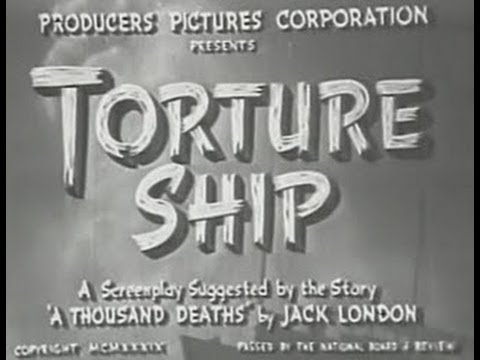 TORTURE SHIP (1939) Lyle Talbot - Irving Pichel