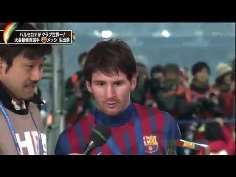 Lionel Messi interviewed by crazy Japanese people