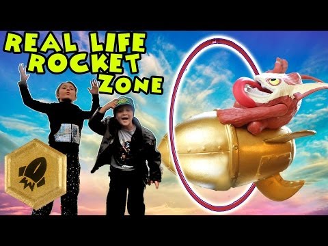 Real Life Rocket Zone / A Trigger Happy Adventure (Skylanders Swap Force)