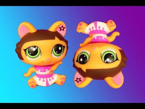 Littlest Pet Shop  Walkables Dancing Cat LPS Cat Dance LPS Kitty Figurine Toy Review DisneyCarToys