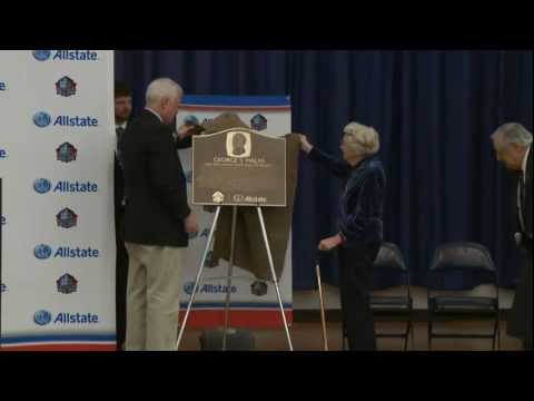 George Halas Honored as Hometown Hall of Famer in Chicago, IL