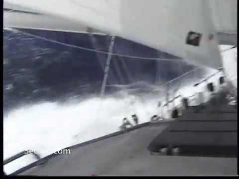 Southern Ocean Surfing - 27 knots on a cruising sailboat!