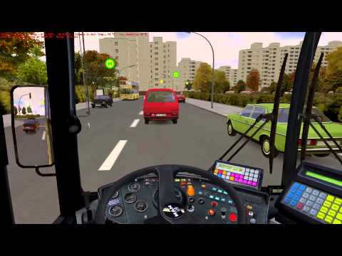 OMSI The Bus Simulator - 92E U Rathaus Spandau to Reimweg Autumn HD