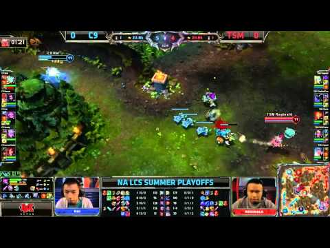 Cloud 9 vs TSM Game 1 | 1st place NA Regional PlayOffs Finals | PAX Prime 2013 | Full game HD