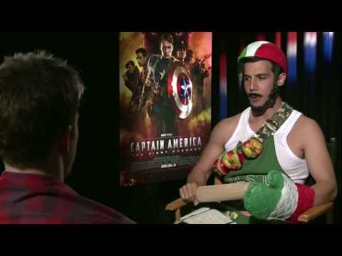 CAPTAIN AMERICA2  vs CAPTAIN ITALY (funny Chris Evans + Daniele Rizzo)