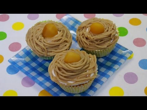 How to make Mont Blanc cake　手作りモンブラン