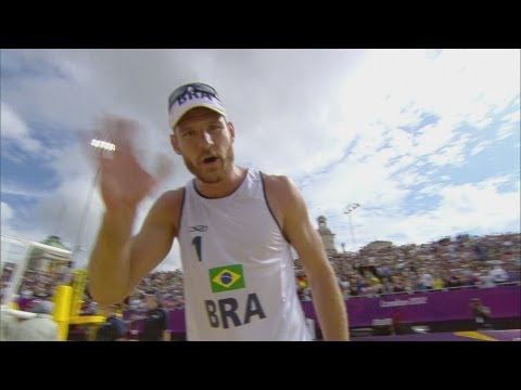 Beach Volleyball Men's Round of 16 - Brazil v Germany Full Replay - London 2012 Olympic Games