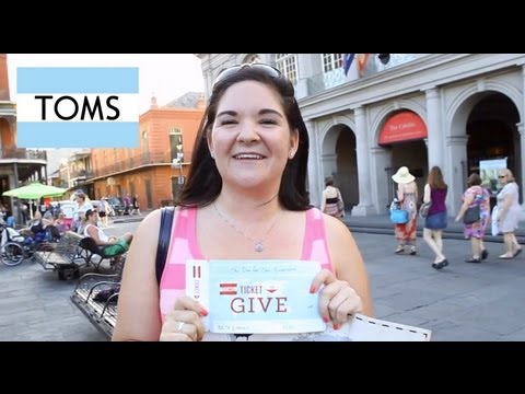 TOMS Ticket to Give - Winner #8