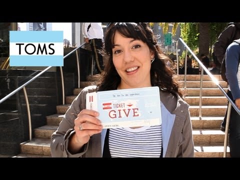 TOMS Ticket To Give - Winner #11