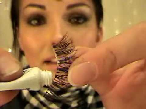 How To Apply False Eyelashes (by Kandee Johnson)