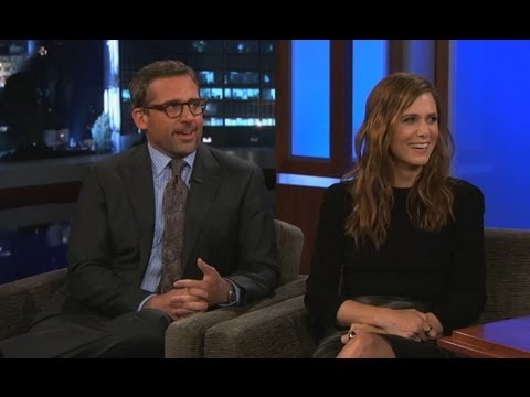 Steve Carell & Kristen Wiig on Jimmy Kimmel Live PART 1