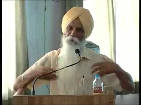 Sikh Scholar Ajmer Singh at Bangalore Seminar on Sikh issues