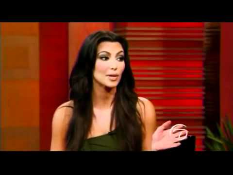 Kim Kardashian Interviewed On Regis and Kelly