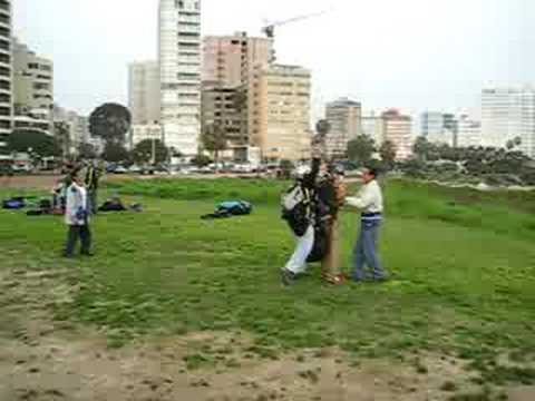 Paragliding in Miraflores District - Lima - Peru 08/09/08 6