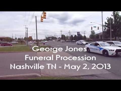 George Jones Funeral Procession on May 2, 2013 in Nashville Tennessee