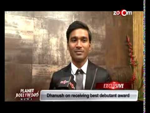 59th Idea Filmfare Awards 2014 | Dhanush wins the best debut award