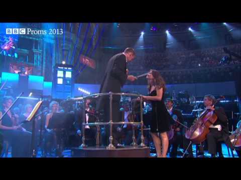 The Doctor appears at the conductor's podium - Doctor Who Prom - BBC Proms 2013 - Radio 3