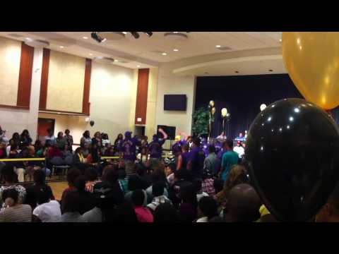 Omega Psi Phi Beta Kappa Chapter WVU Partywalk competition (round 1)