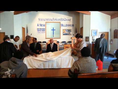 Gethsemane Garden Baptist Church Baptismal Service 11- 24 -13 videography by Tyrone R. Roberts