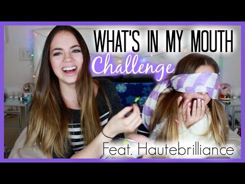 WHAT'S IN MY MOUTH? ft. HauteBrilliance