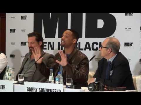 Pressekonferenz Men in Black 3 - Will Smith, Josh Brolin und Barry Sonnenfeld - Kino7