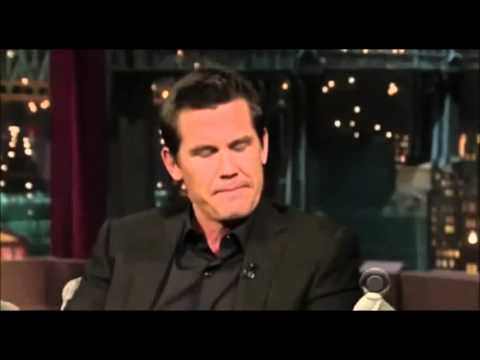 Josh Brolin on 'Letterman' - 