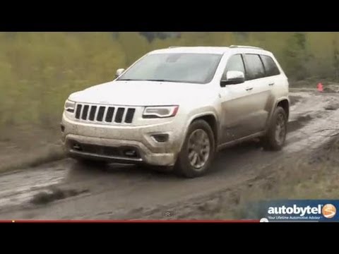 2014 Jeep Grand Cherokee Overland  Off-Road Test Drive & SUV Video Review