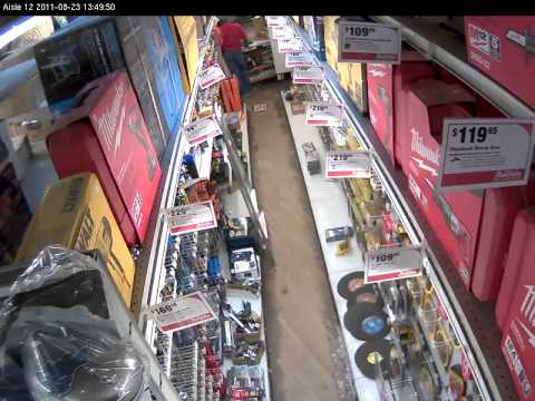 DC Earthquake August 23rd 2011 - Frager's Hardware Tool Aisle