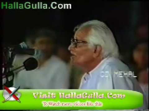 Mushaira Saqi Amrohi Ghazal HallaGulla Com