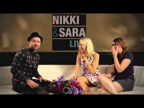 Justin Timberlake Surprises The Ladies of Nikki & Sara LIVE