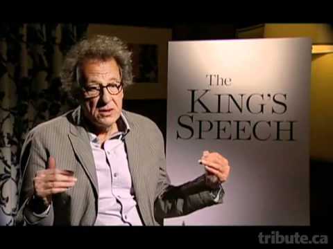 Geoffrey Rush -- The King's Speech Interview