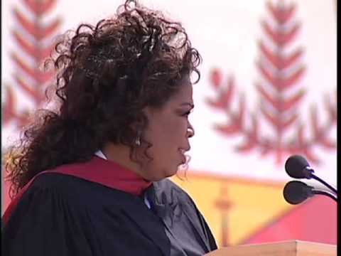 Oprah Winfrey's 2008 Stanford Commencement Address