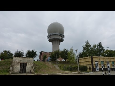 Military radar tower built in Hungary, with slip form technology