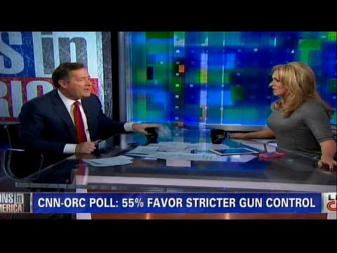 Piers Morgan gets angry after losing Gun Control debate and throws his notes towards his guest !