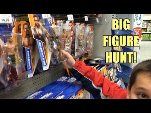 WWE ACTION INSIDER: ToysRus and Target Wrestling toy store aisle shopping! Mattel series 36