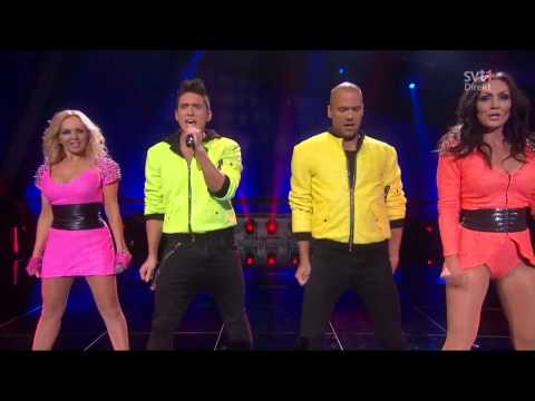 Alcazar & Danny Saucedo - Alcazar Medley (Live Melodifestivalen 2013 - semi)