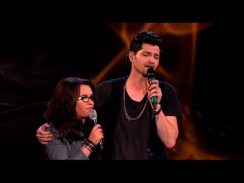 The Voice UK 2013 | Danny and Andrea Duet: 'Hall Of Fame' - The Live Final - BBC One