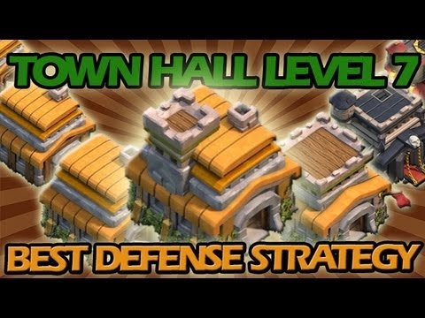 BEST Town Hall Level 7 Defense Strategy for Clash of Clans +  Awesome Raiding Strategy!