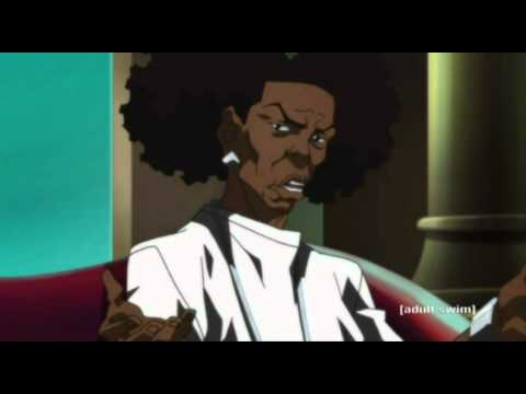 the.boondocks_ Thugnificent interview about  Barack Obama Presidential Candidate