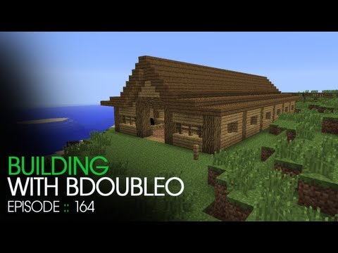 Minecraft Building with BdoubleO - Episode 164 - Horse Stable