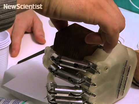 Bionic hand gives lifelike sense of touch